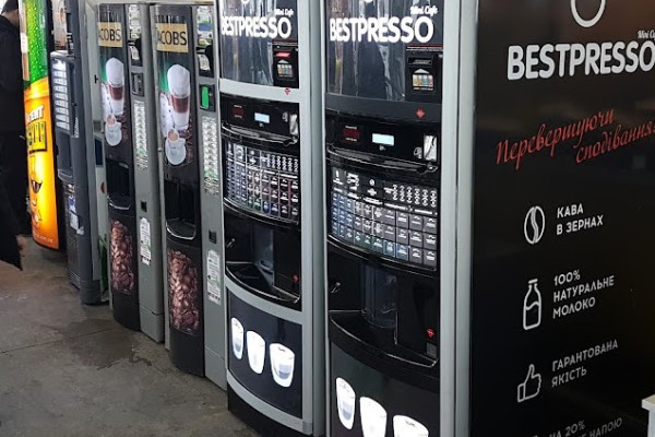 Франшиза вендинг-автоматов  BESTPRESSO 